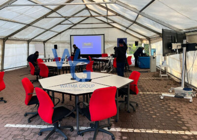 marquee setup
